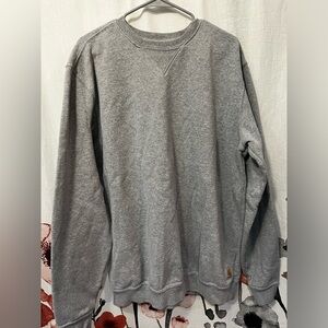 Mens, Carhartt, crewneck, sweatshirt/sweater, L Tall, grey